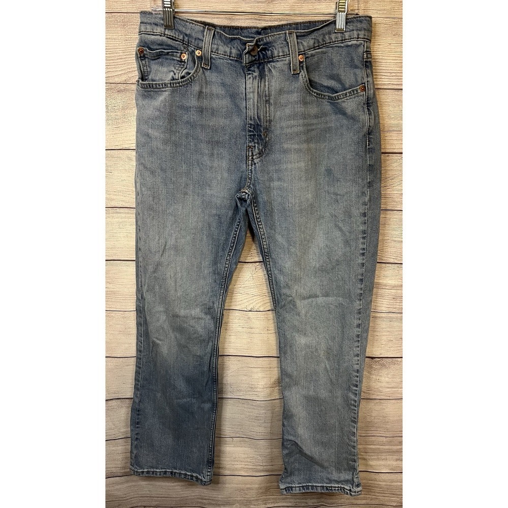 Vintage Levi's 527 Bootcut Jeans‎ Men's 32x30 Blue Denim Western Cowboy Stretch